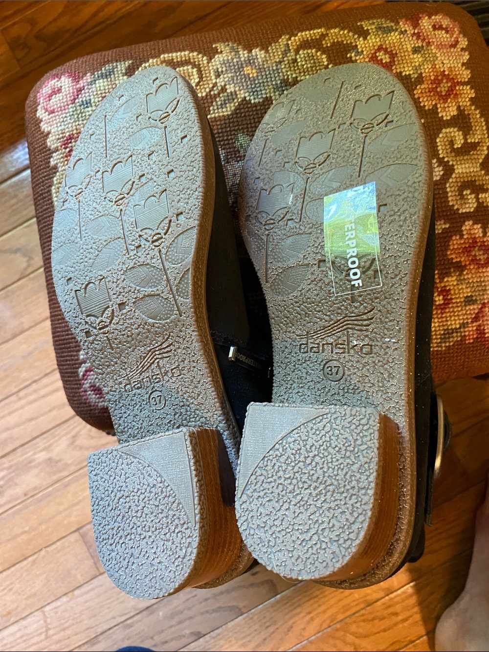 Dansko Black  Suede Tall Boots